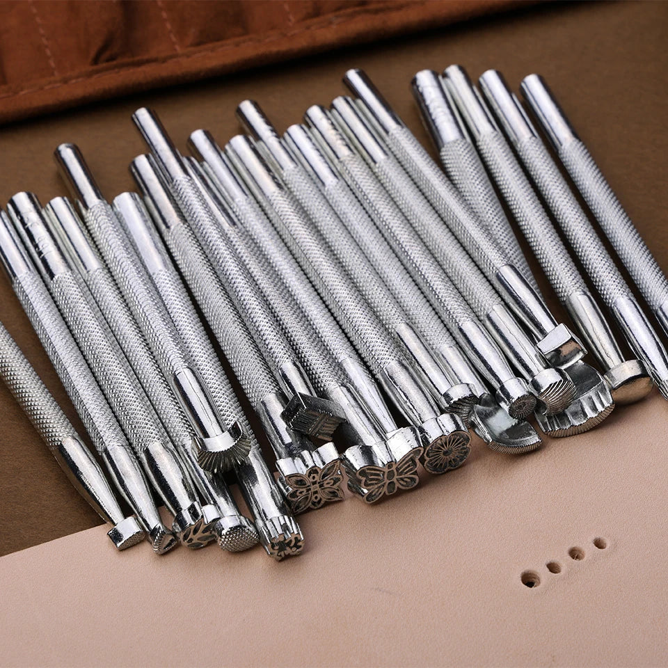 KRABALL Leather Working Kit Craft Tools - ST LAND MANAGEMENT LLC