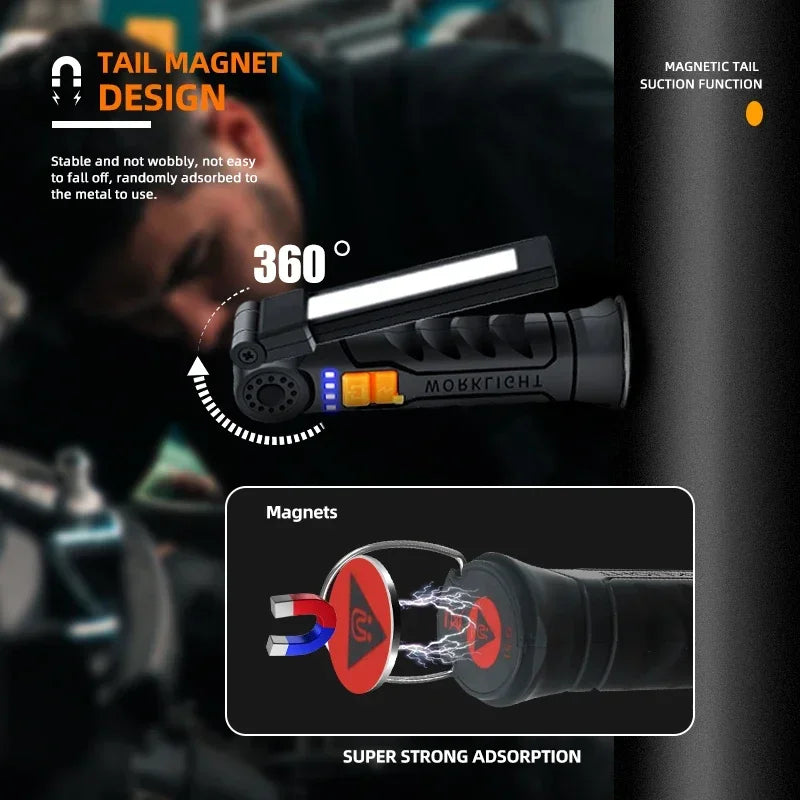 Heinast USB Flashlight Rechargeable - ST LAND MANAGEMENT LLC