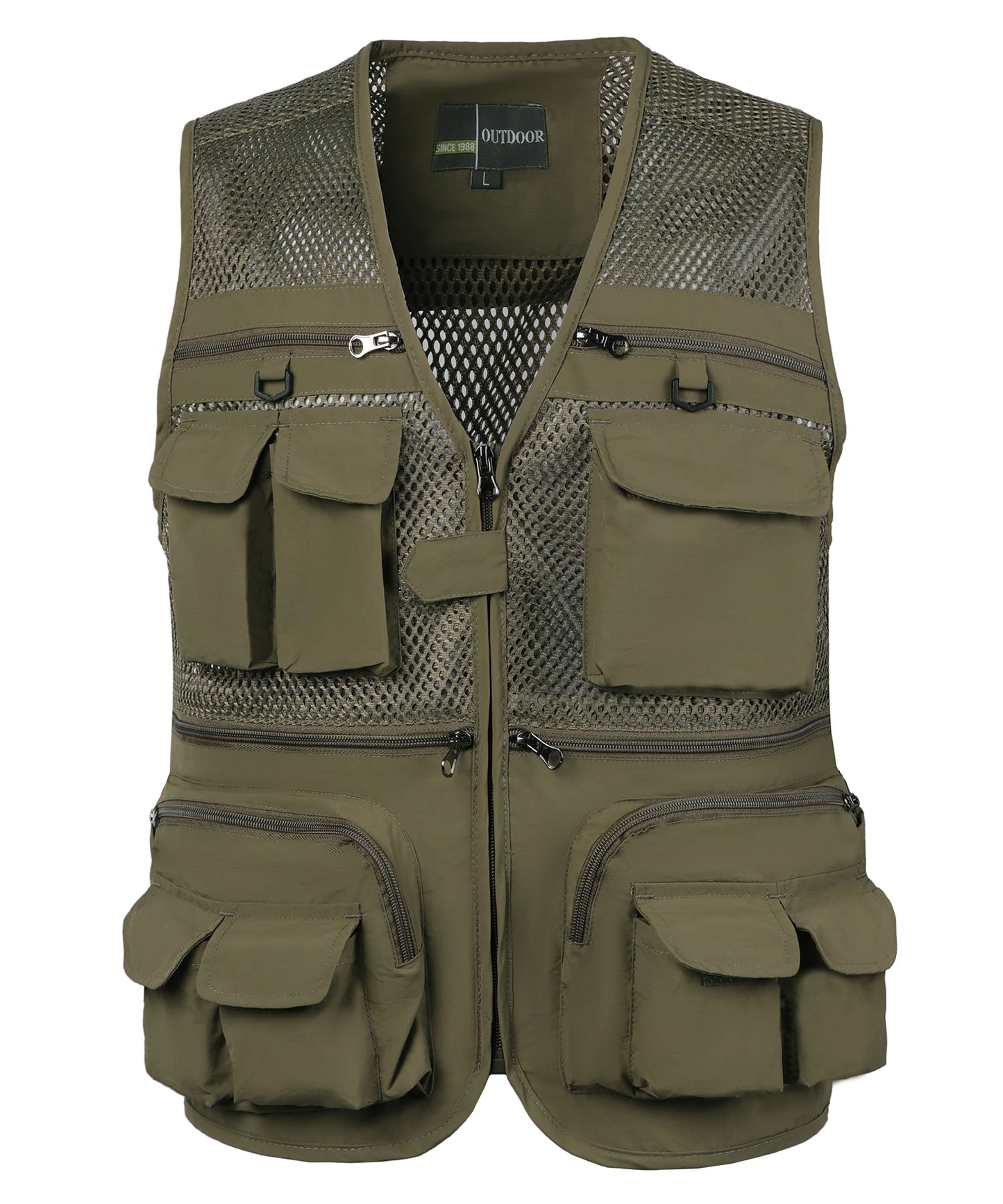 Men's Vest Tactical Webbed Gear - ST LAND MANAGEMENT LLC