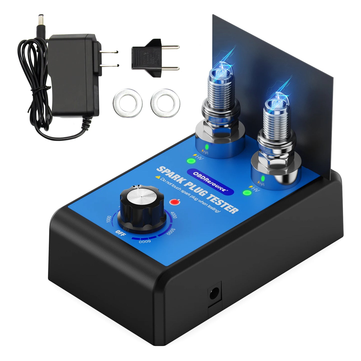 OBDResource Car Spark Plug Tester Dual Holes - ST LAND MANAGEMENT LLC