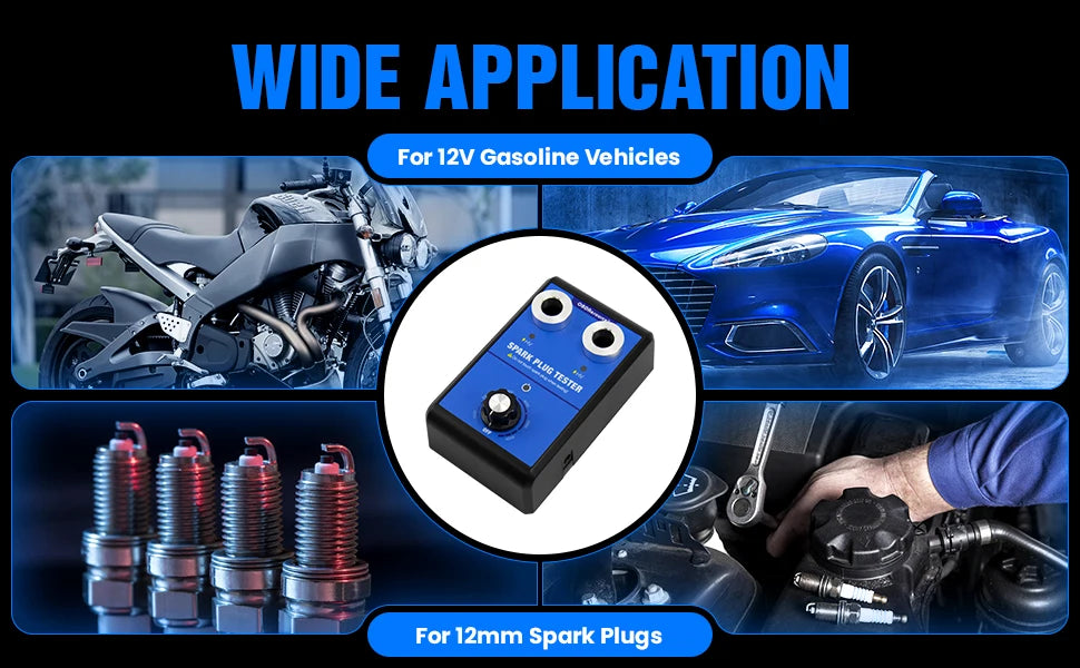 OBDResource Car Spark Plug Tester Dual Holes - ST LAND MANAGEMENT LLC