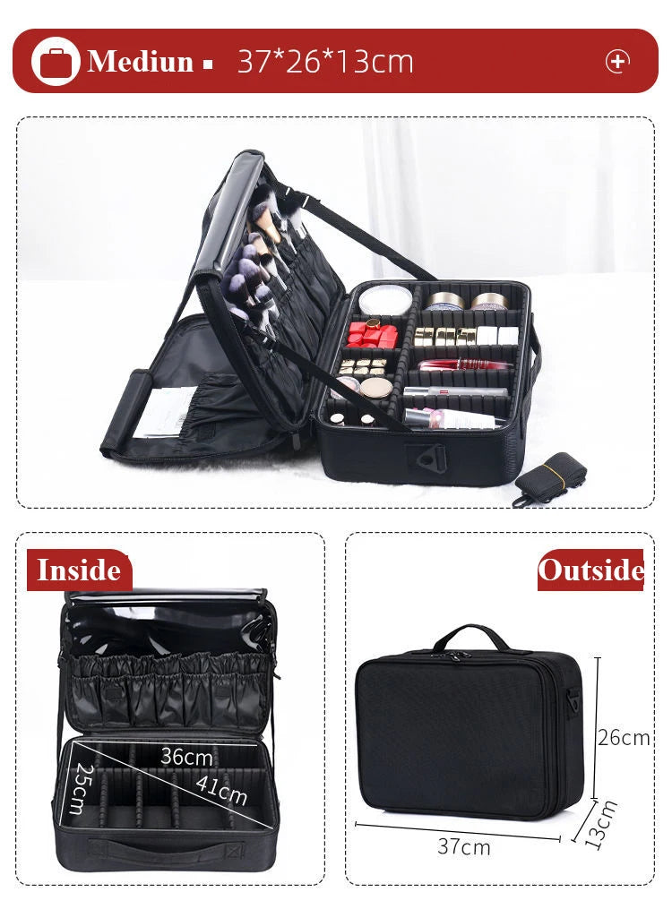 Large Portable 3 Stage Tool Bag Hand Tools - ST LAND MANAGEMENT LLC
