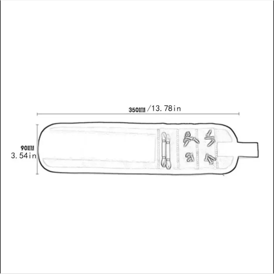 Magnetic tool wristband Working Magnetic - ST LAND MANAGEMENT LLC