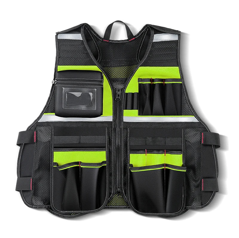 Workwear Allround Work Tool Vest Reflective Safety Vest - ST LAND MANAGEMENT LLC