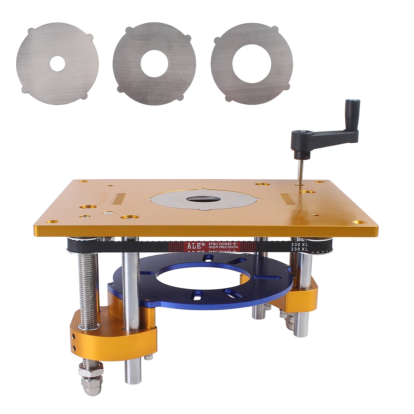 Router Lift Router Table Insert Plate - ST LAND MANAGEMENT LLC