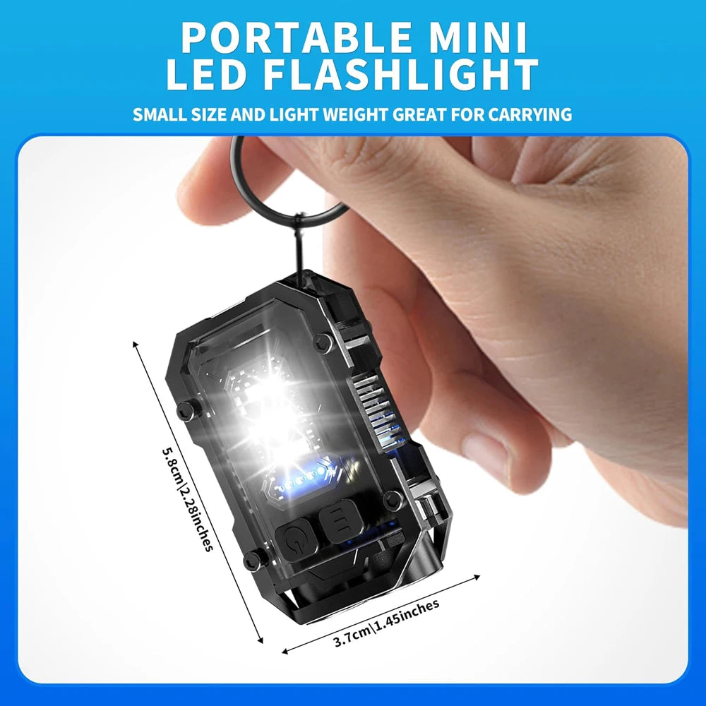 Multi-function Portable Mini Keychain Light - ST LAND MANAGEMENT LLC