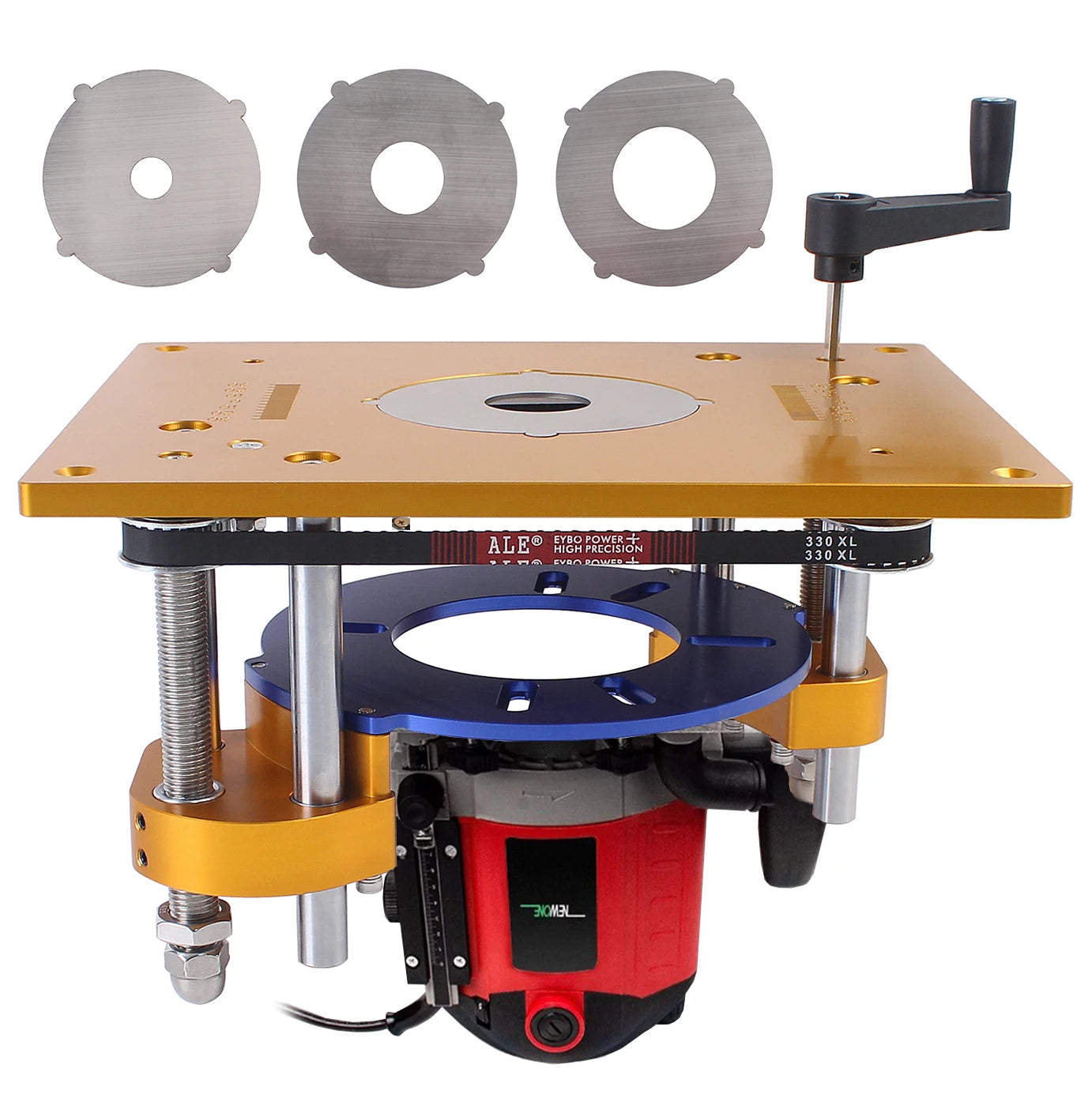 Router Lift Router Table Insert Plate - ST LAND MANAGEMENT LLC