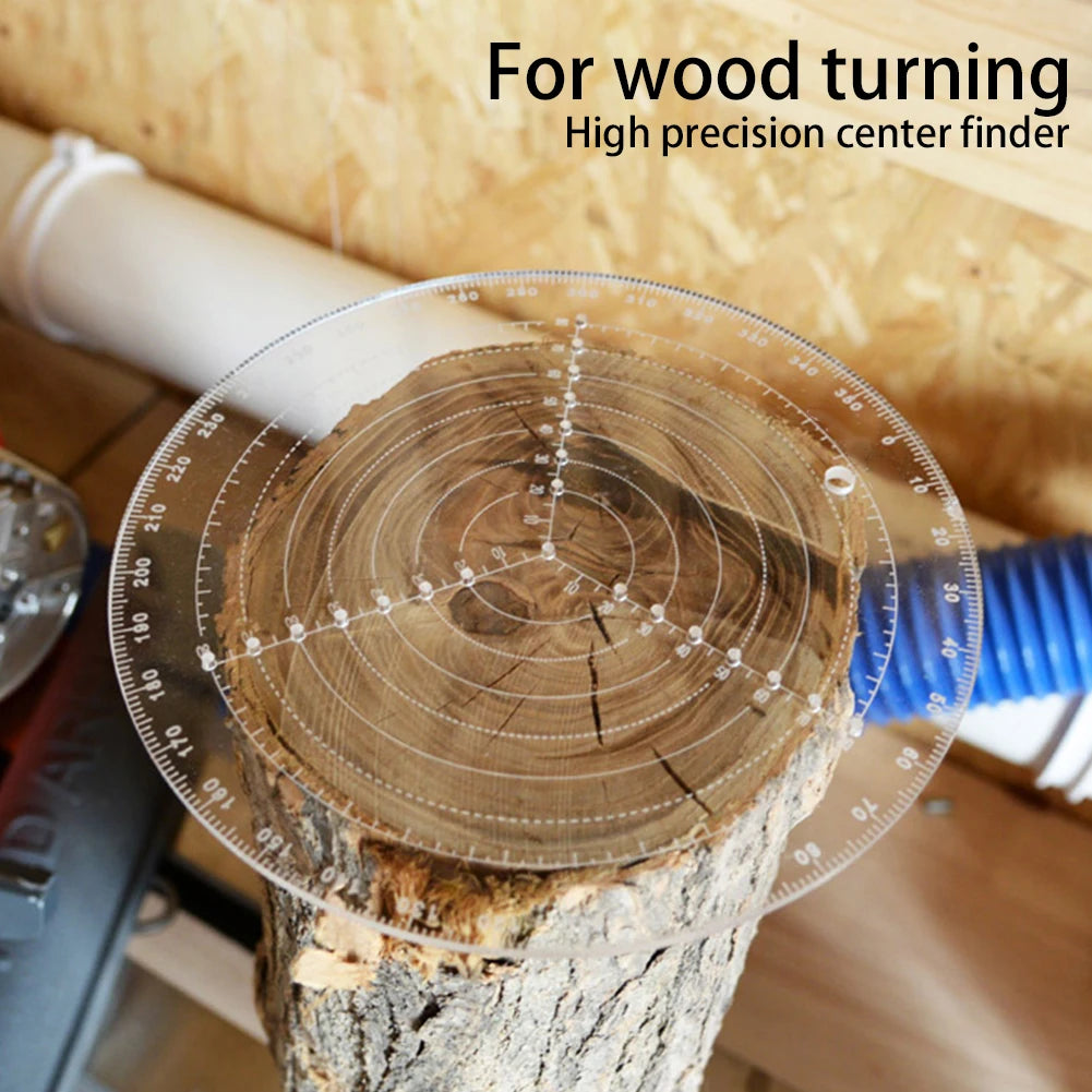 Round Center Clear Acrylic Finder Creative - ST LAND MANAGEMENT LLC