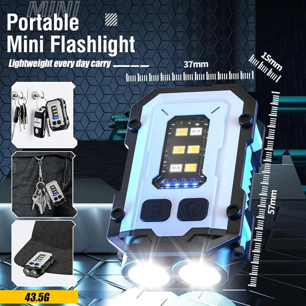 Multi-function Portable Mini Keychain Light - ST LAND MANAGEMENT LLC