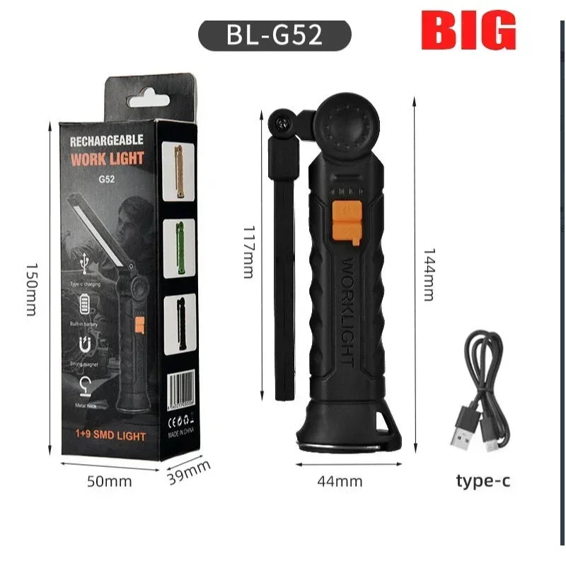 Heinast USB Flashlight Rechargeable - ST LAND MANAGEMENT LLC