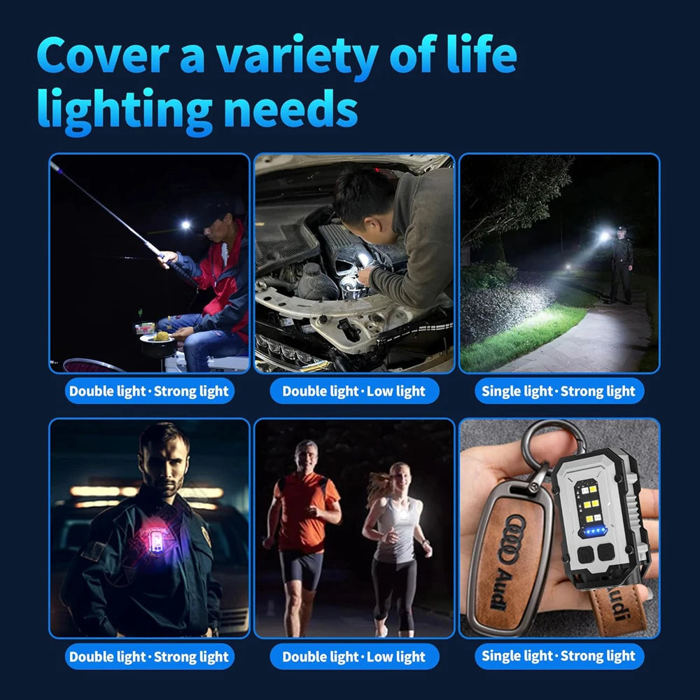 Multi-function Portable Mini Keychain Light - ST LAND MANAGEMENT LLC