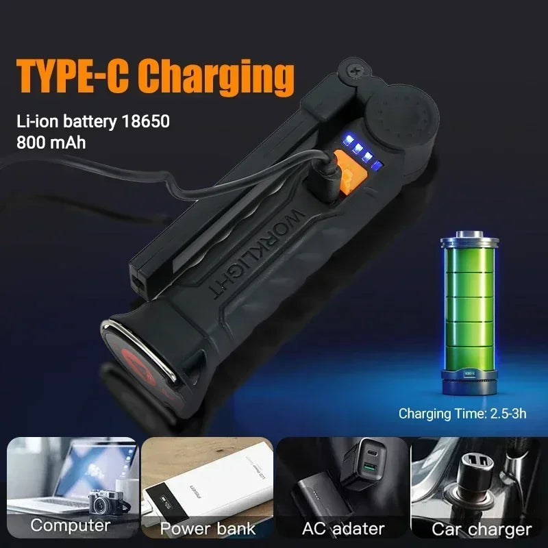 Heinast USB Flashlight Rechargeable - ST LAND MANAGEMENT LLC