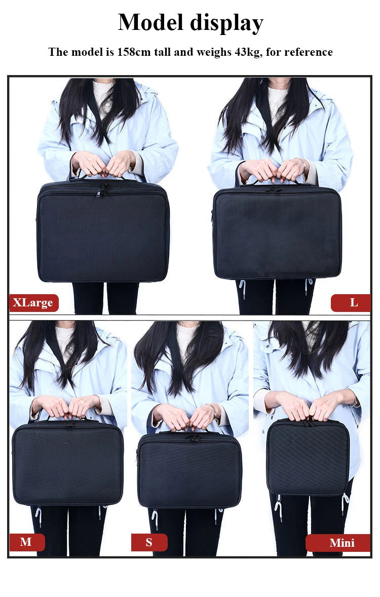 Large Portable 3 Stage Tool Bag Hand Tools - ST LAND MANAGEMENT LLC