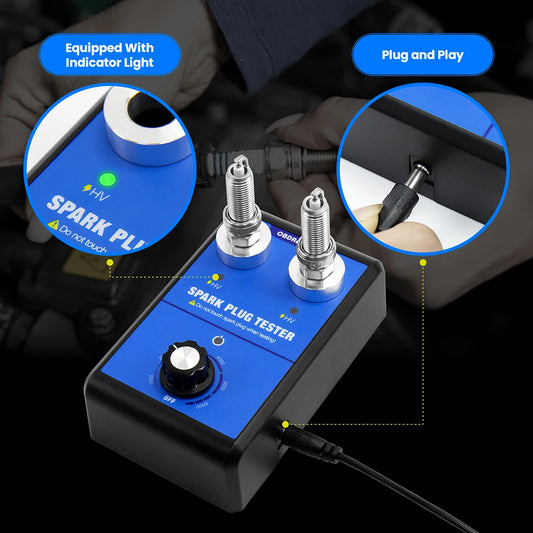 OBDResource Car Spark Plug Tester Dual Holes - ST LAND MANAGEMENT LLC