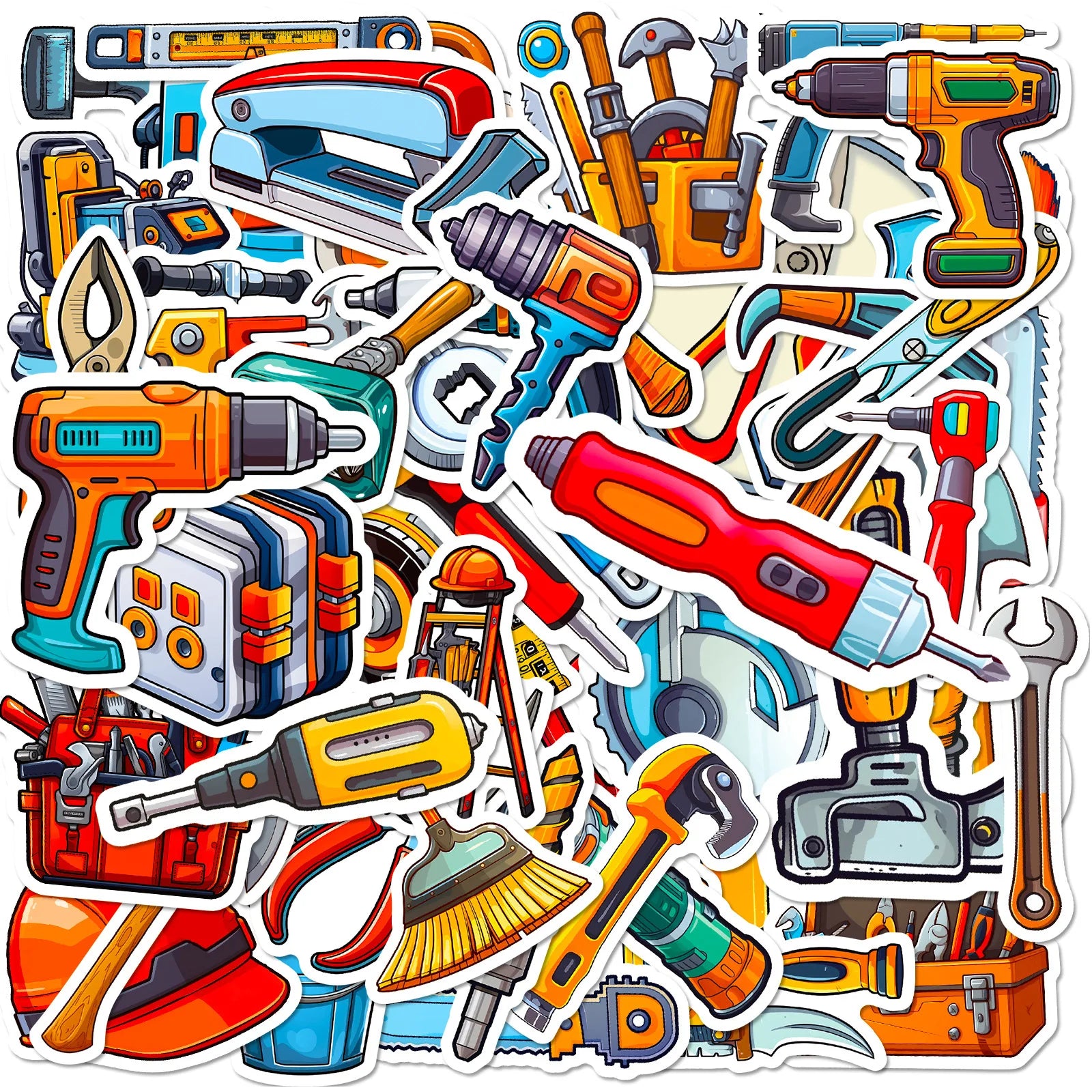 10/25/50pcs Cartoon Hand Electric Tools - ST LAND MANAGEMENT LLC