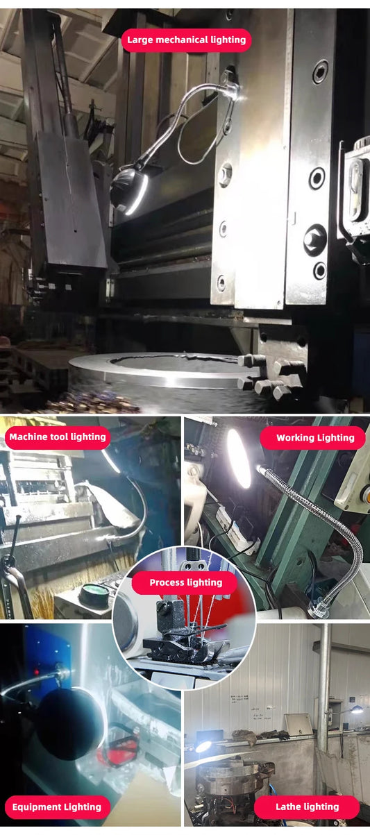 8/12/20W LED Machine Tool Working Lamp - ST LAND MANAGEMENT LLC
