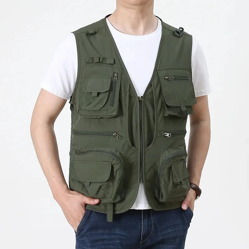 2025 New Men's Vest Tactical Webbed Gear - ST LAND MANAGEMENT LLC