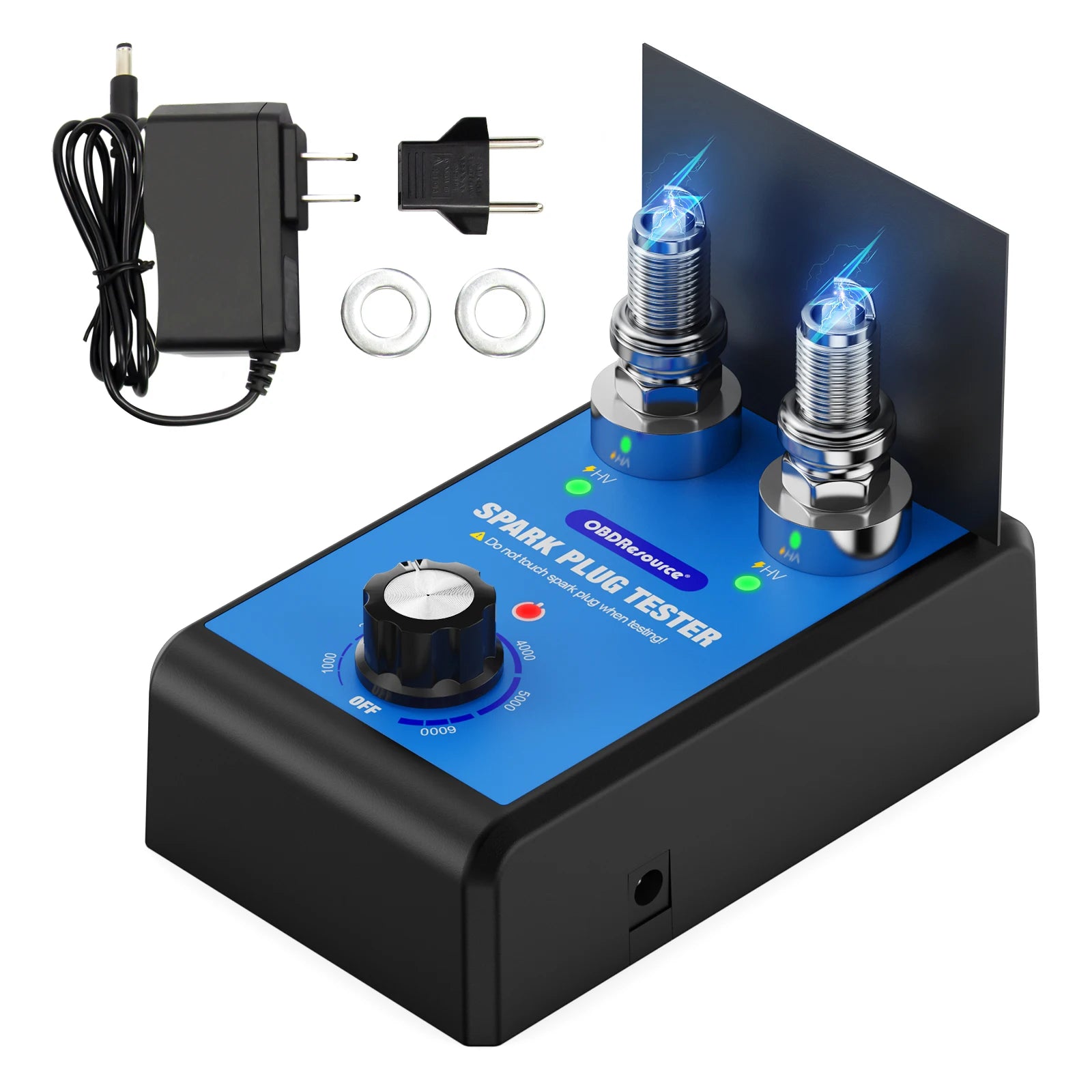 OBDResource Car Spark Plug Tester Dual Holes - ST LAND MANAGEMENT LLC