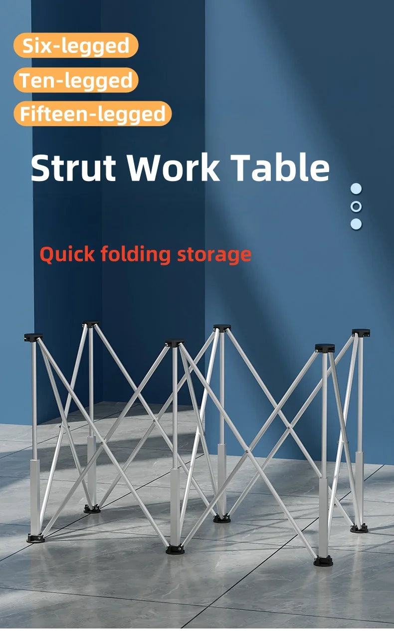 ALLSOME Strut Work Table Stainless Steel - ST LAND MANAGEMENT LLC