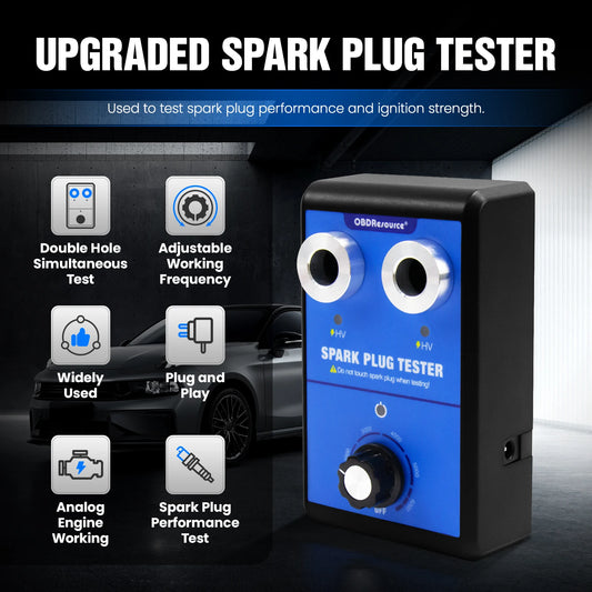 OBDResource Car Spark Plug Tester Dual Holes - ST LAND MANAGEMENT LLC