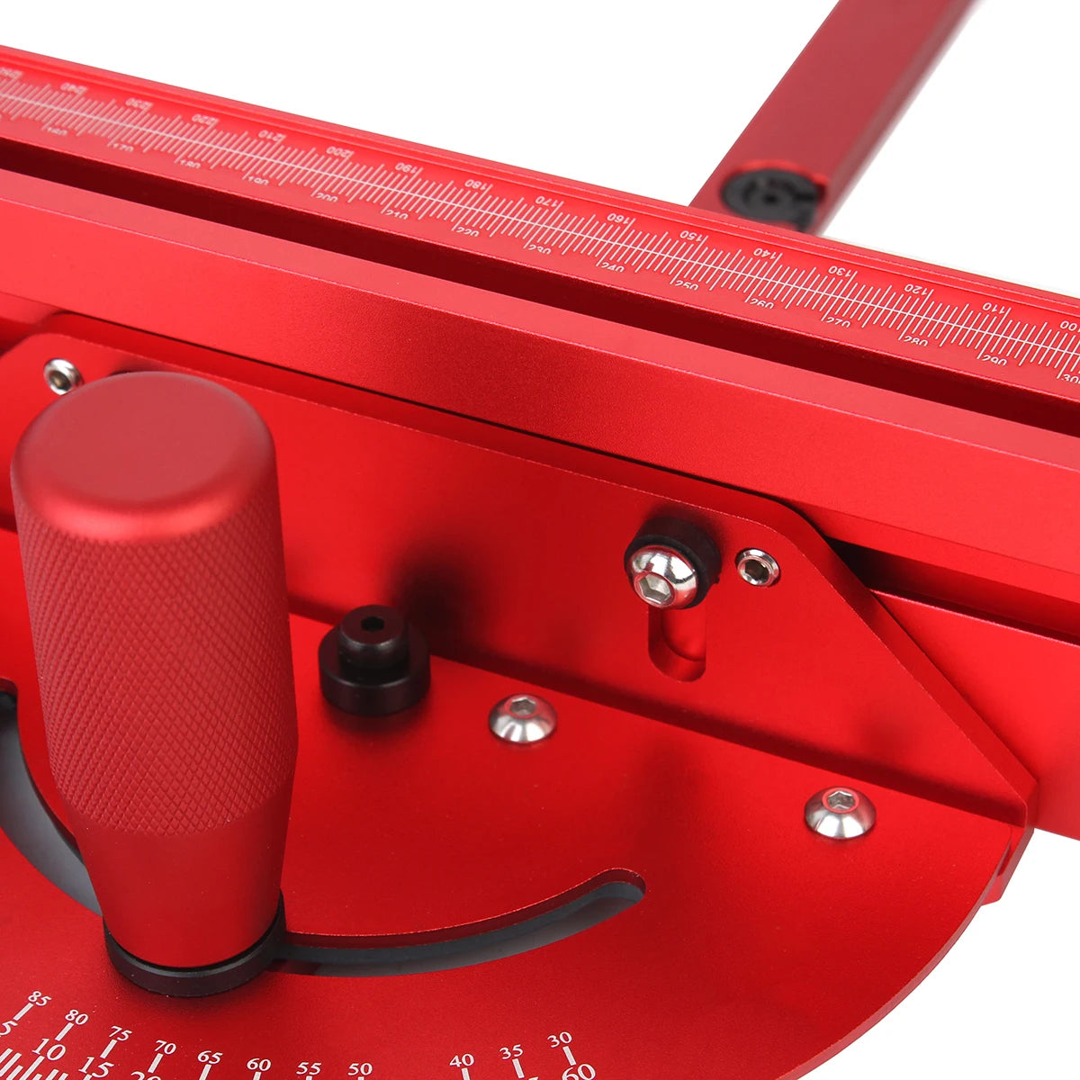 1 Set Miter Gauge And 400MM Fence With Track - ST LAND MANAGEMENT LLC