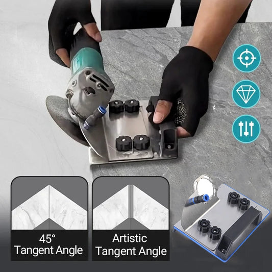 Angle Grinder Stand for Tile 45 Degree - ST LAND MANAGEMENT LLC