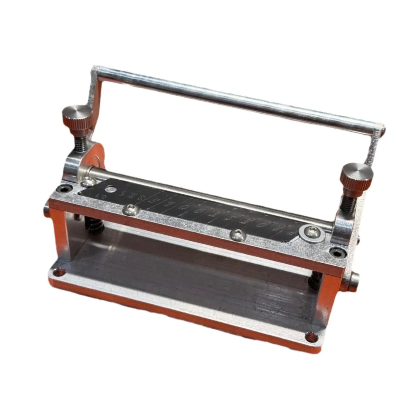 Manual Leather Peeling Machine, Leather - ST LAND MANAGEMENT LLC