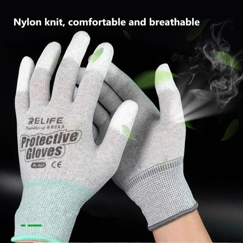 RELIFE RL-063 Anti-Static Gloves - ST LAND MANAGEMENT LLC
