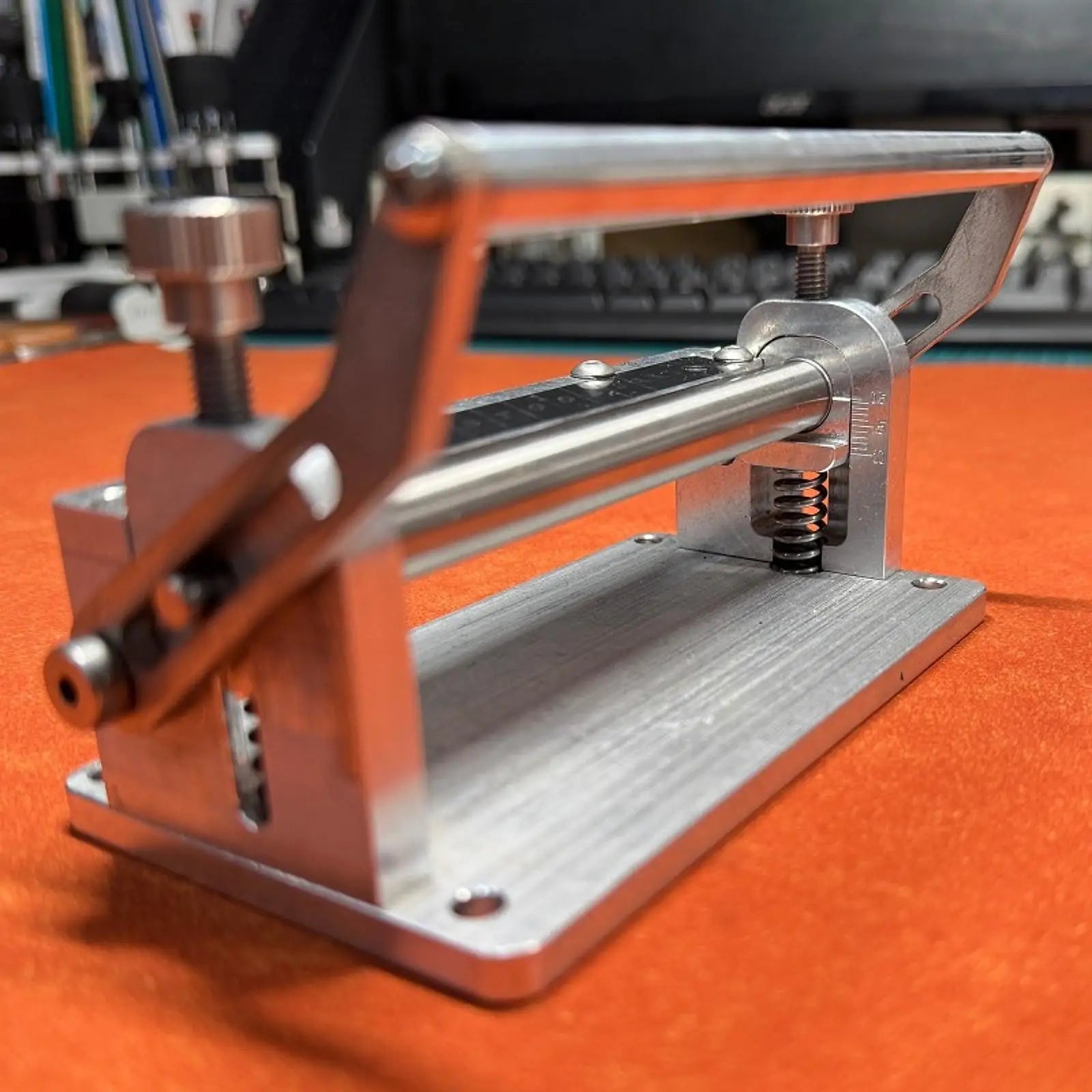 Manual Leather Peeling Machine, Leather - ST LAND MANAGEMENT LLC