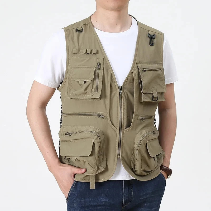 2025 New Men's Vest Tactical Webbed Gear - ST LAND MANAGEMENT LLC