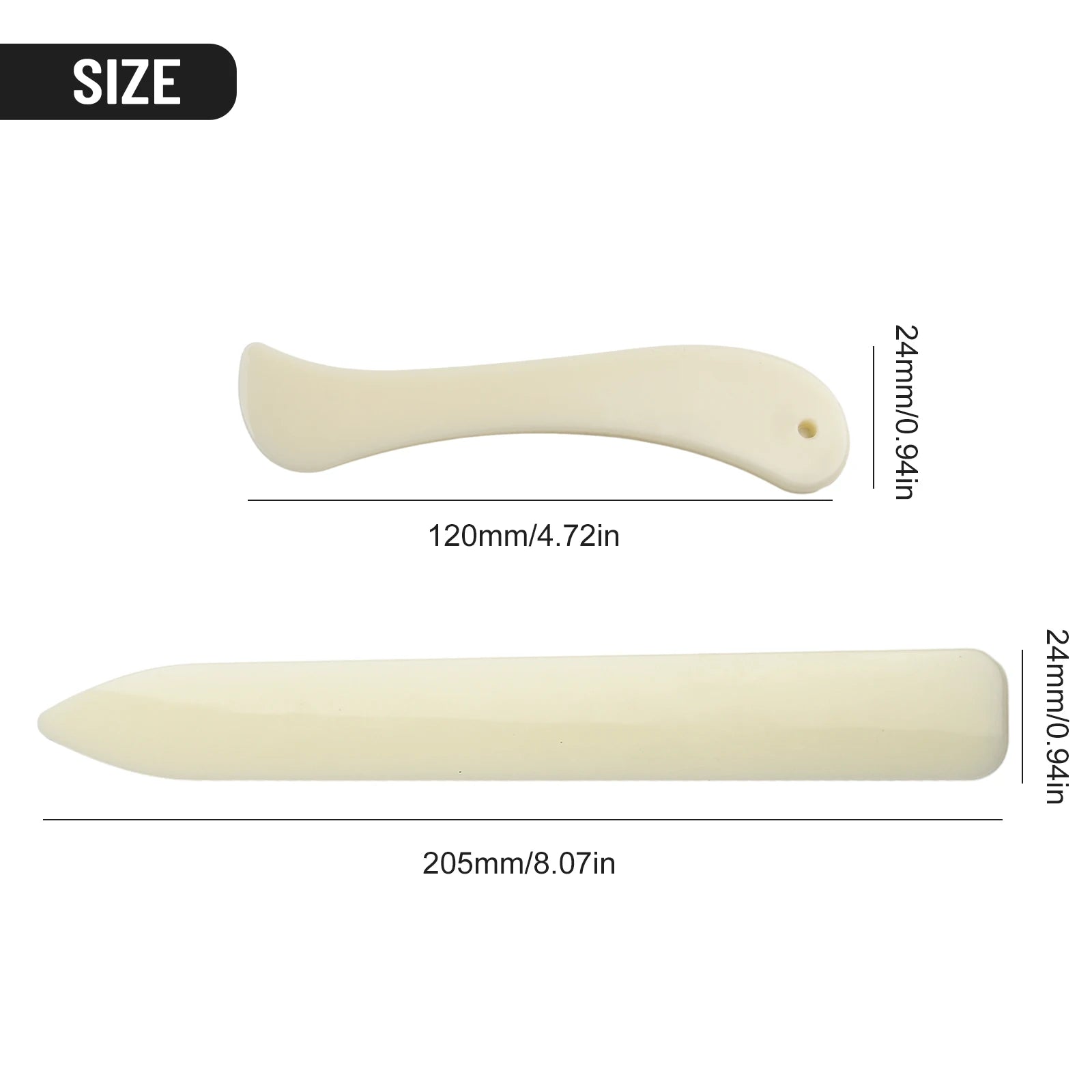 2PCS Leather Working Tool - ST LAND MANAGEMENT LLC