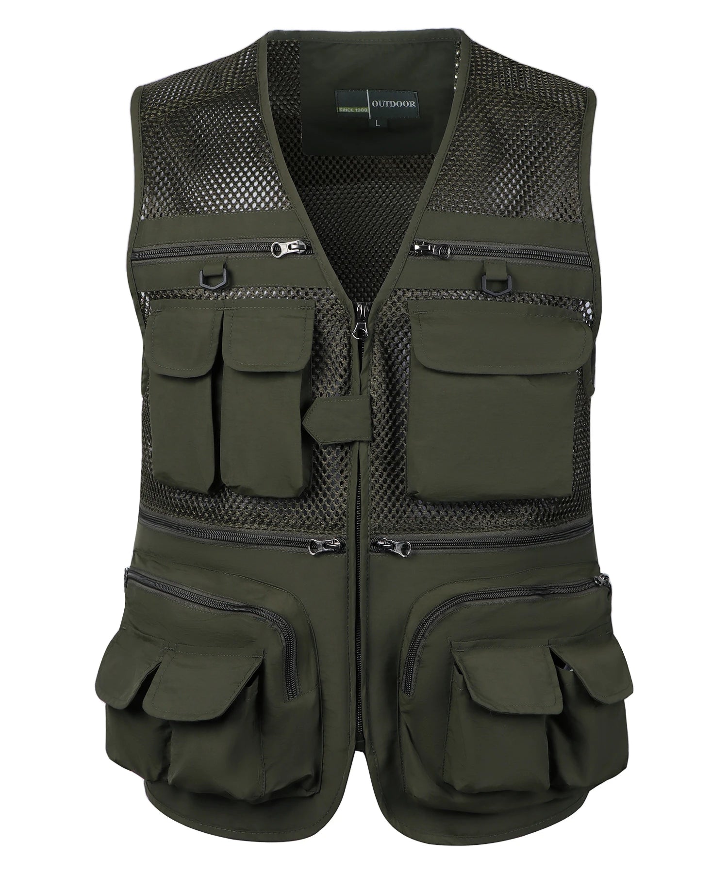 Men's Vest Tactical Webbed Gear - ST LAND MANAGEMENT LLC