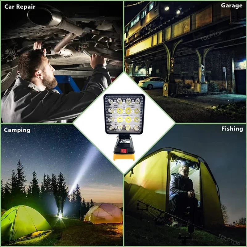 4Inch Led Light Handheld Spotlights Cordless - ST LAND MANAGEMENT LLC
