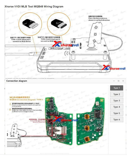 2025 Newest XHORSE XDMQBAGL MQB Adapter - ST LAND MANAGEMENT LLC