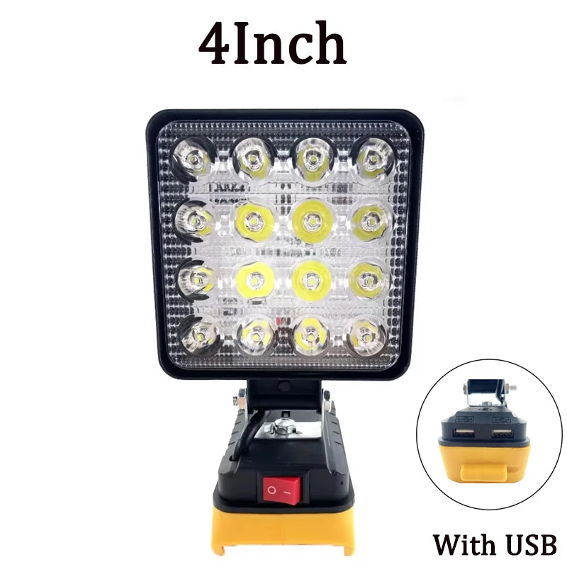 4Inch Led Light Handheld Spotlights Cordless - ST LAND MANAGEMENT LLC