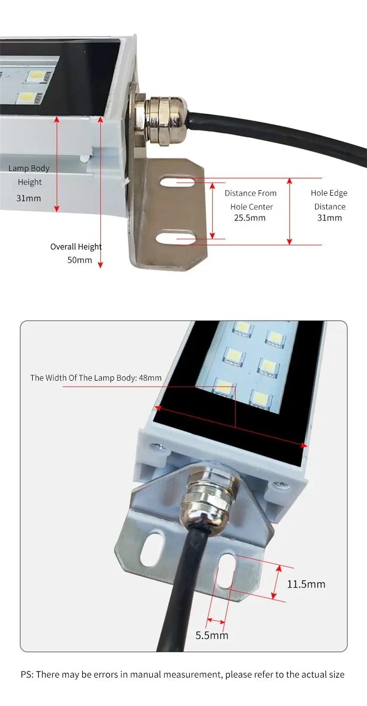 24V/220V Led Machine Tool Work Light - ST LAND MANAGEMENT LLC